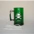 Caneca de acrílico personalizada verde - 300ml